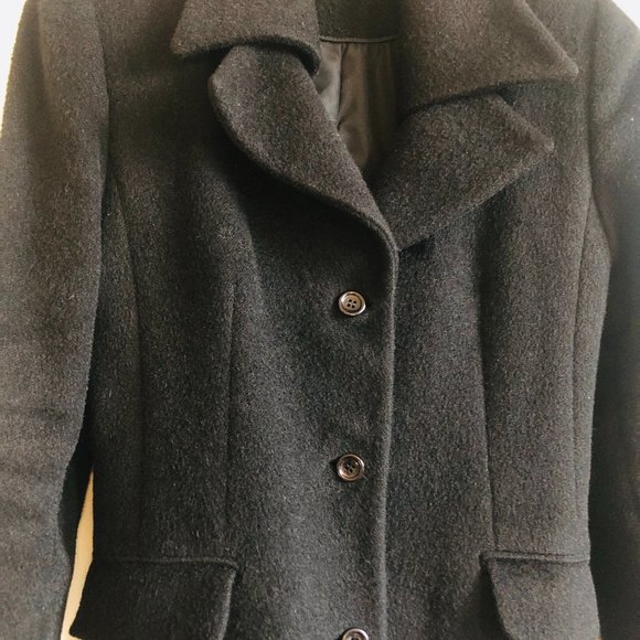 Vintage Black Coat - Picture 2 of 4